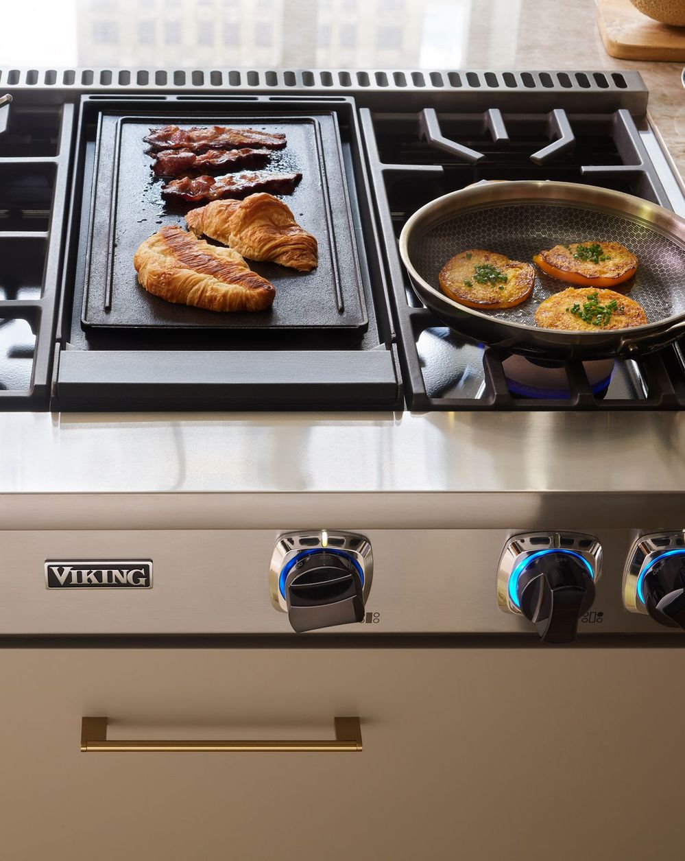 Viking professional gas rangetop cooktop burners